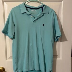 IZOD Men's Aqua Polo Shirt